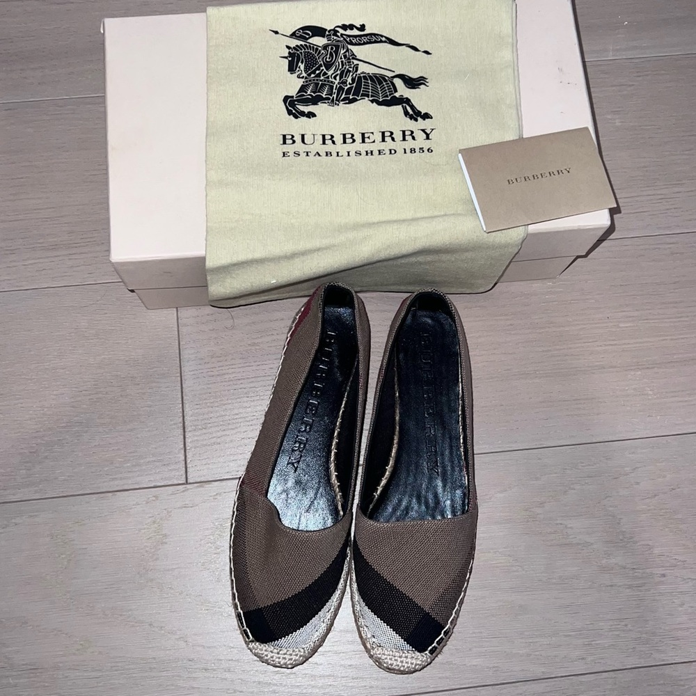 Burberry ‘Hodgeson Check Espadrilles’